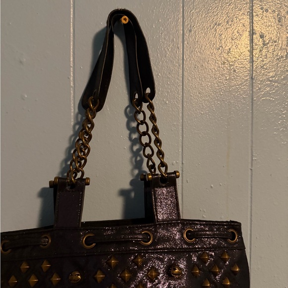 The Nightmare Before Christmas Womens Bucket Bag Glitter Indigo - Picture 5 of 6